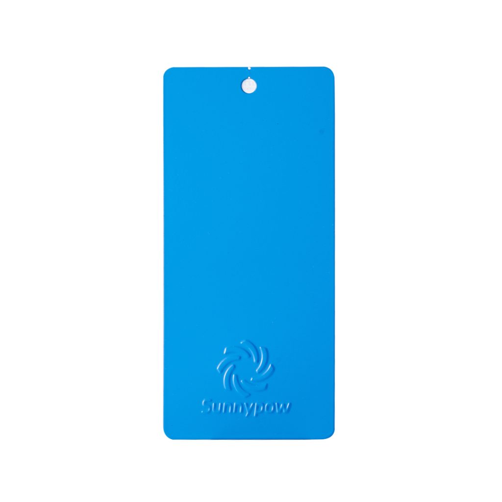 blue high gloss powder coating
