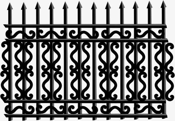 Black-Powder-Coating-for-Fences